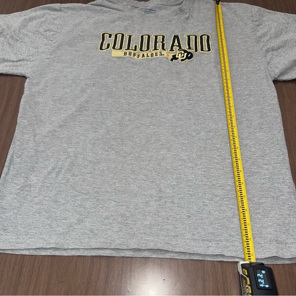 Colorado Buffalos Buffs CU Men’s XL Gray T-Shirt Embroidered Game‎ Day Retro - Picture 8 of 10
